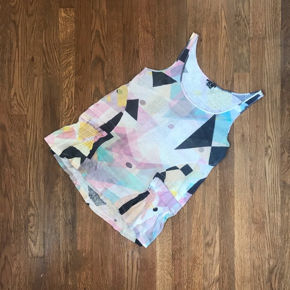 Theory Larona Bandana Linen Tank - Picture 2 of 6